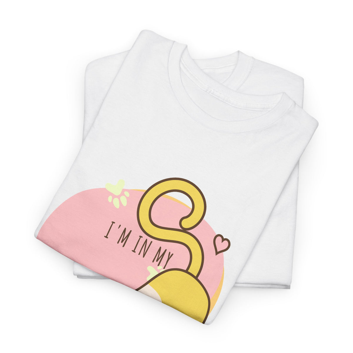 I'm In My Nap Era Cat T-Shirt | Sleepy Stretching Kitty Tee