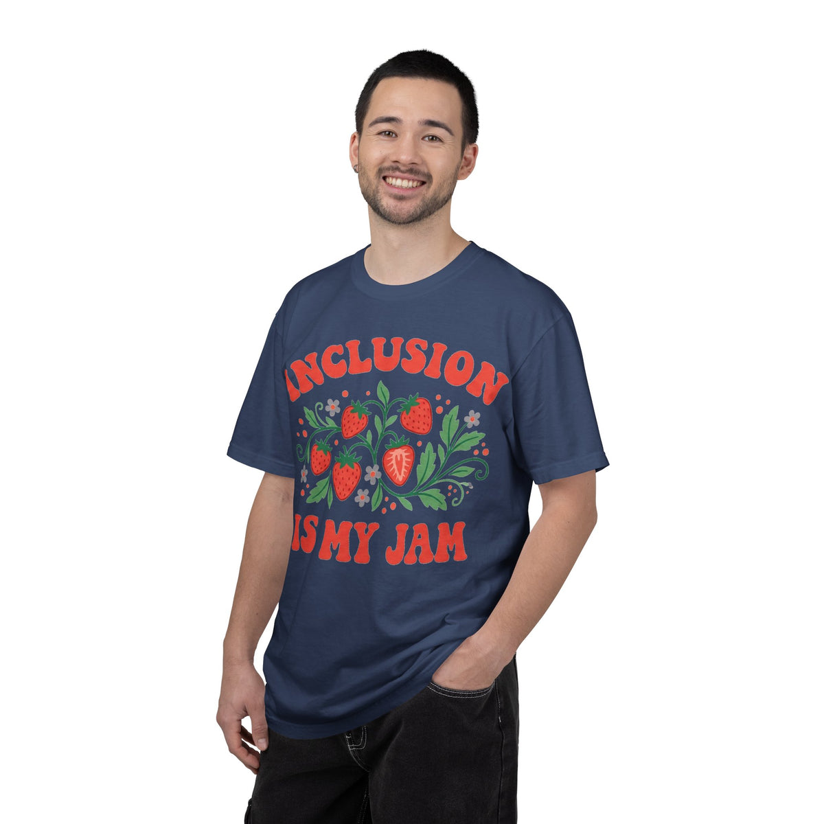 Inclusion Is My Jam Shirt, Strawberry SPED Teacher Tee, Retro Inclusion Shirt, Special Education Gift
