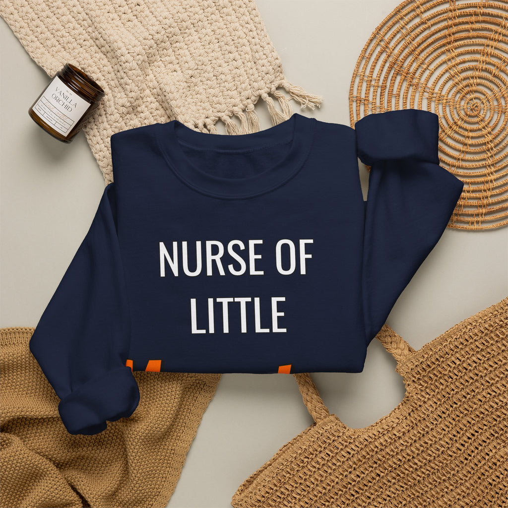 Nurse Of Little Monsters Sweatshirt | Nurse Halloween Sweatshirt | Spooky Nurse Sweatshirt | Healthcare Worker Gift | Halloween 2026