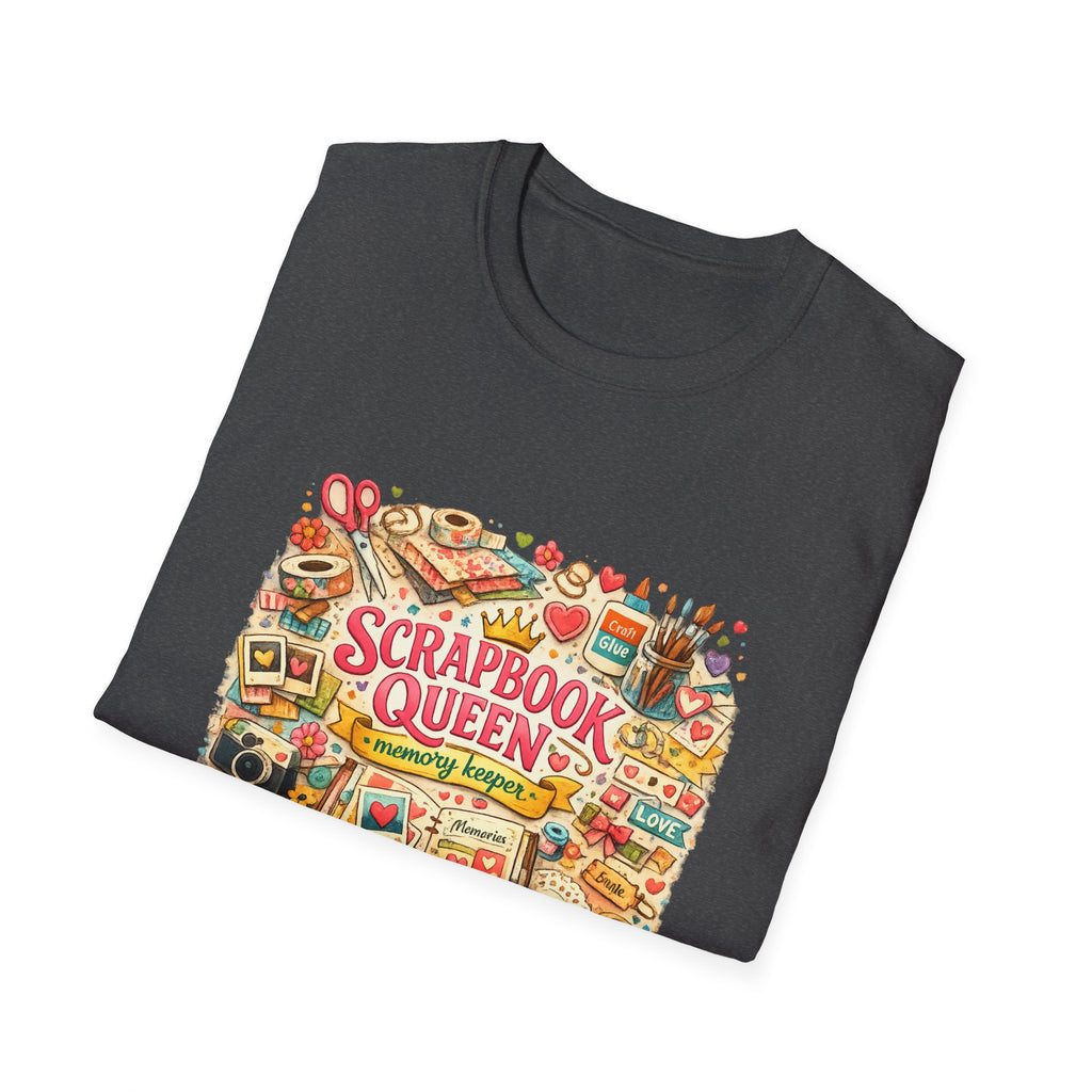Scrapbook Queen T-Shirt — Crafting Lover Graphic Tee