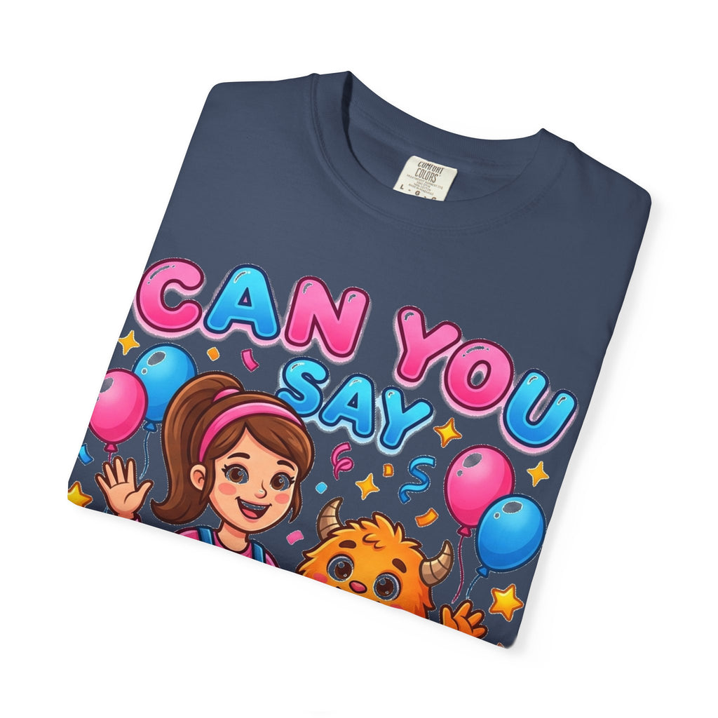 Can You Say Mama Shirt, Funny First Word Tee, Cute Monster Birthday Shirt, New Mom Gift
