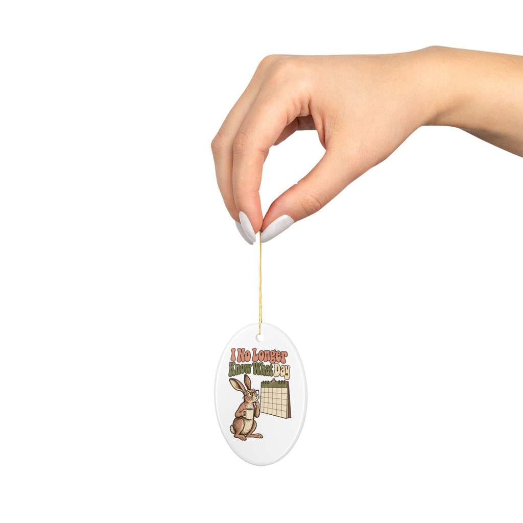 I No Longer Know What Day Ornament, Funny Retirement Gift for Coworker, Retired Christmas Gift, Christmas Ornament 2026