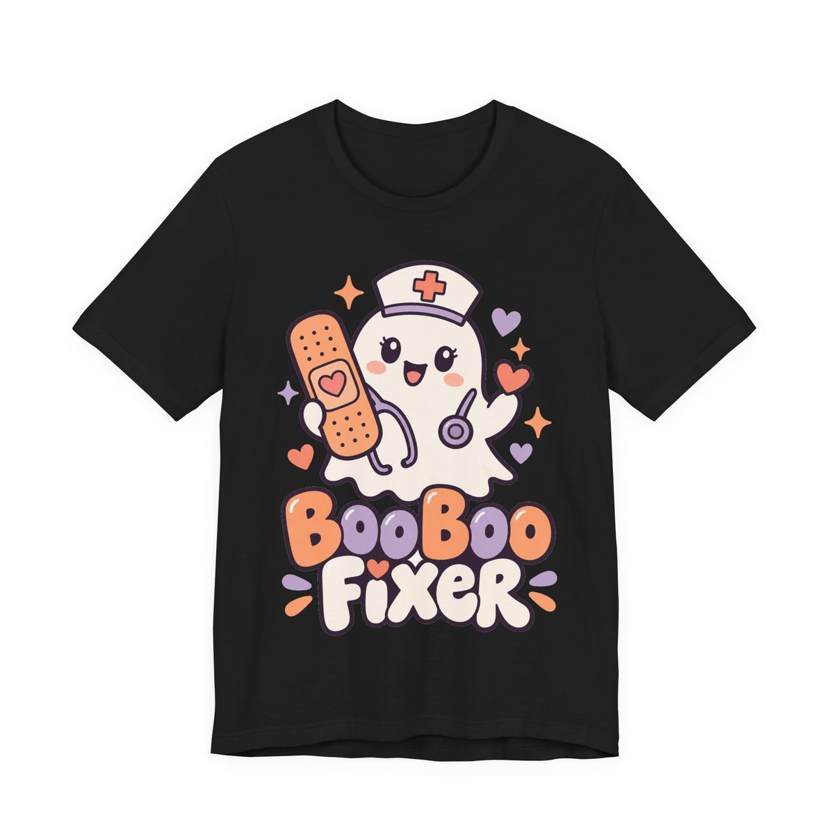 Nurse Halloween Shirt Boo Boo Fixer Ghost Nurse | Cute Kawaii Nurse Halloween Shirt | Healthcare Worker Gift | Halloween 2026