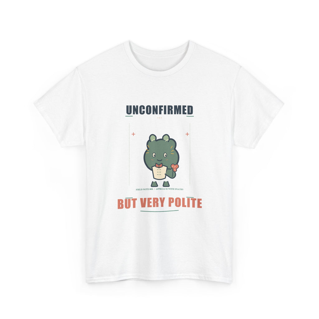 Unconfirmed, But Very Polite Tee — Woodland Cryptid Shirt