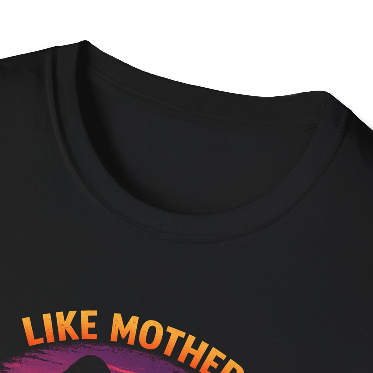 Like Mother Like Daughter T-Shirt — Sunset Silhouette Mother's Day Tee