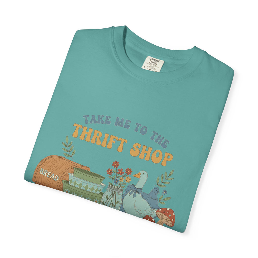 Take Me To The Thrift Shop Tall Shirt, Thrifted Treasures Still Life Tee, Vintage Lover Shirt, Thrifting Gift
