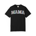 Mama Soft Patchwork Shirt, Small Pastel Applique Tee, Shabby Chic Mama Shirt, Mom Gift