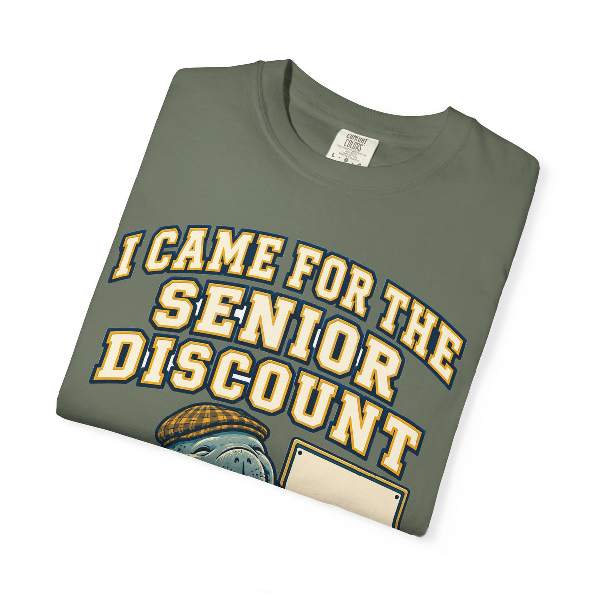 Funny Retirement Shirt I Came For The Senior Discount, Retirement Gift Tee, Comfort Colors Graphic Shirt