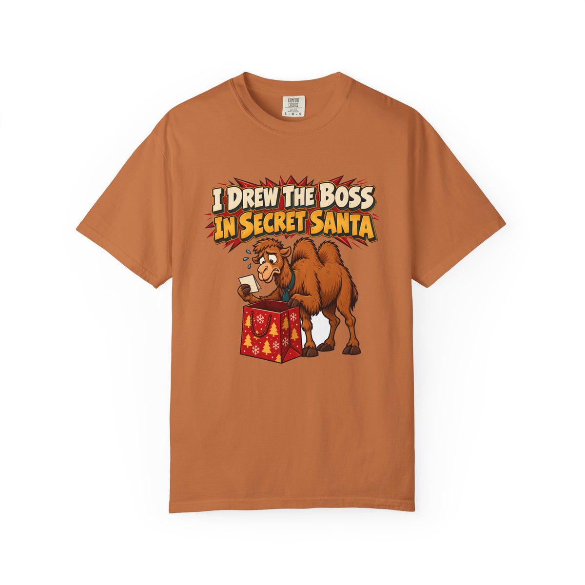Funny Secret Santa Shirt I Drew The Boss In Secret Santa Shirt, Funny Holiday Gift Shirt, Christmas Gift Idea