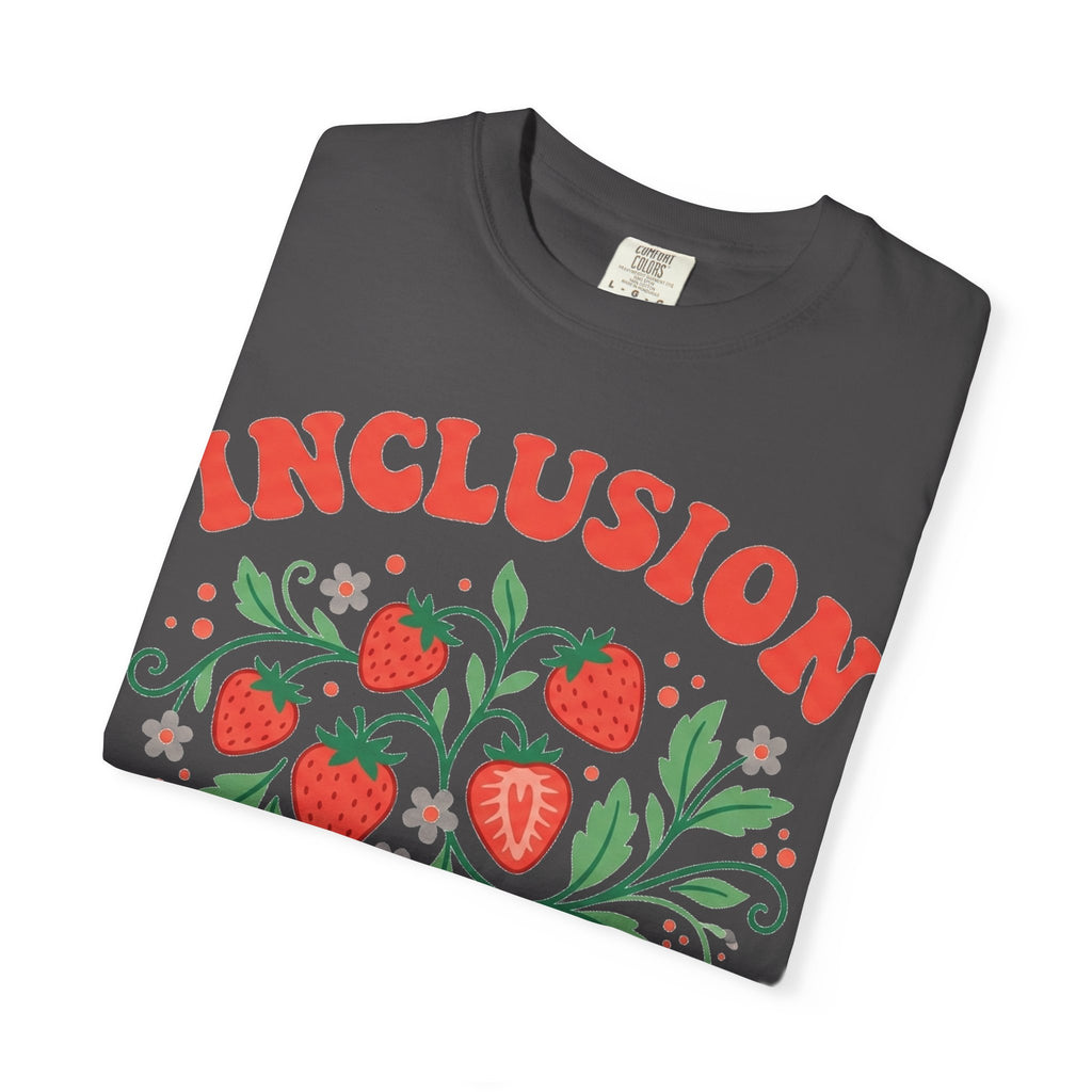 Inclusion Is My Jam Shirt, Strawberry SPED Teacher Tee, Retro Inclusion Shirt, Special Education Gift