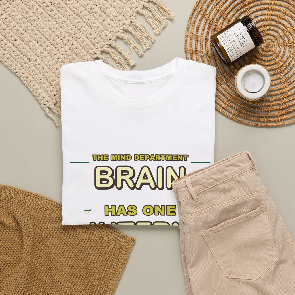 Brain Has One Intern Funny Office Humor T-Shirt