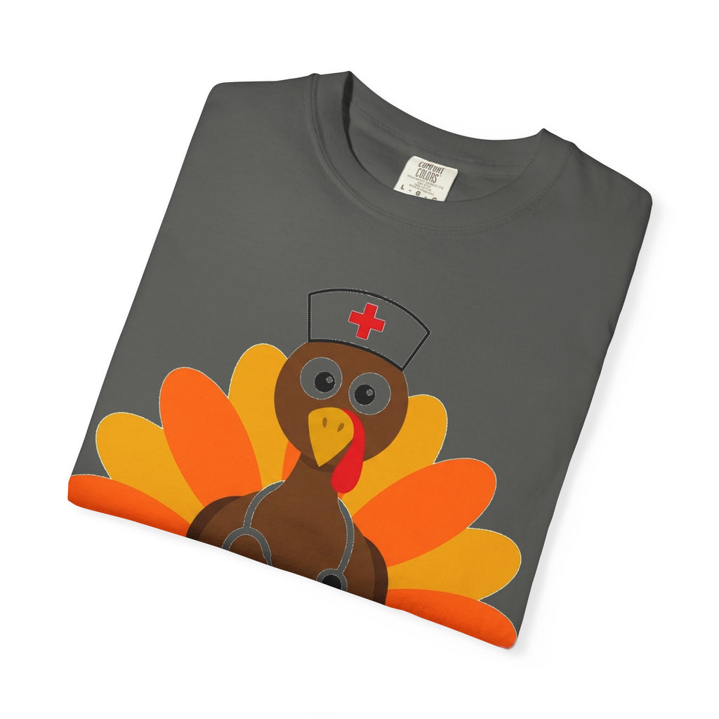 Nurse Turkey Shirt, Funny Thanksgiving Nurse Tee, Stethoscope Turkey Shirt, RN Holiday Gift