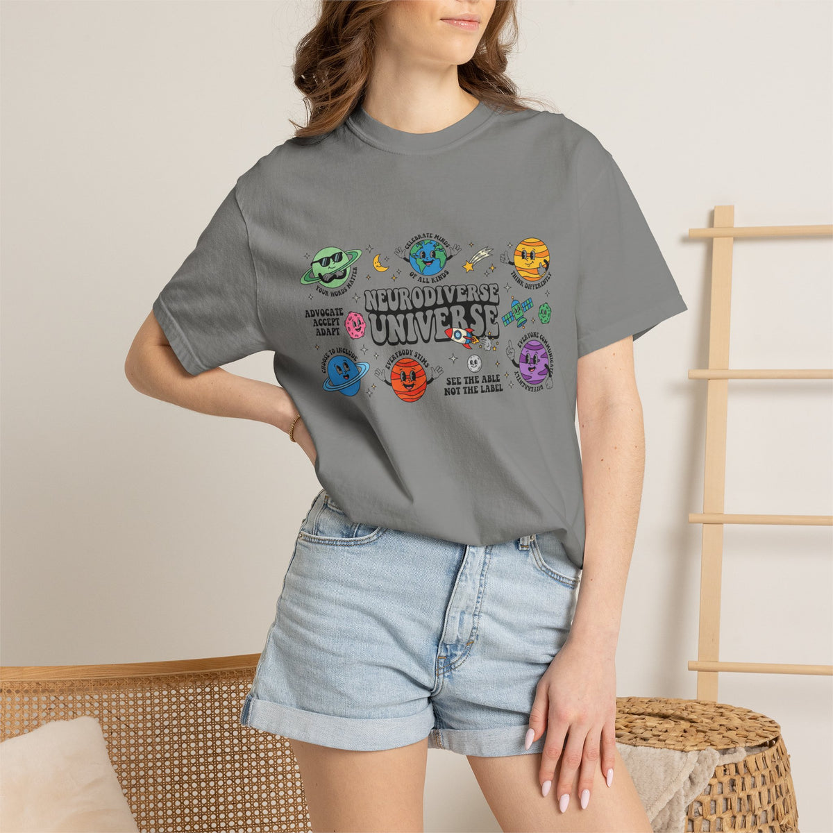 Neurodiverse Universe Shirt, Celebrate Minds Of All Kinds Tee, Autism Acceptance Shirt, SPED Teacher Gift