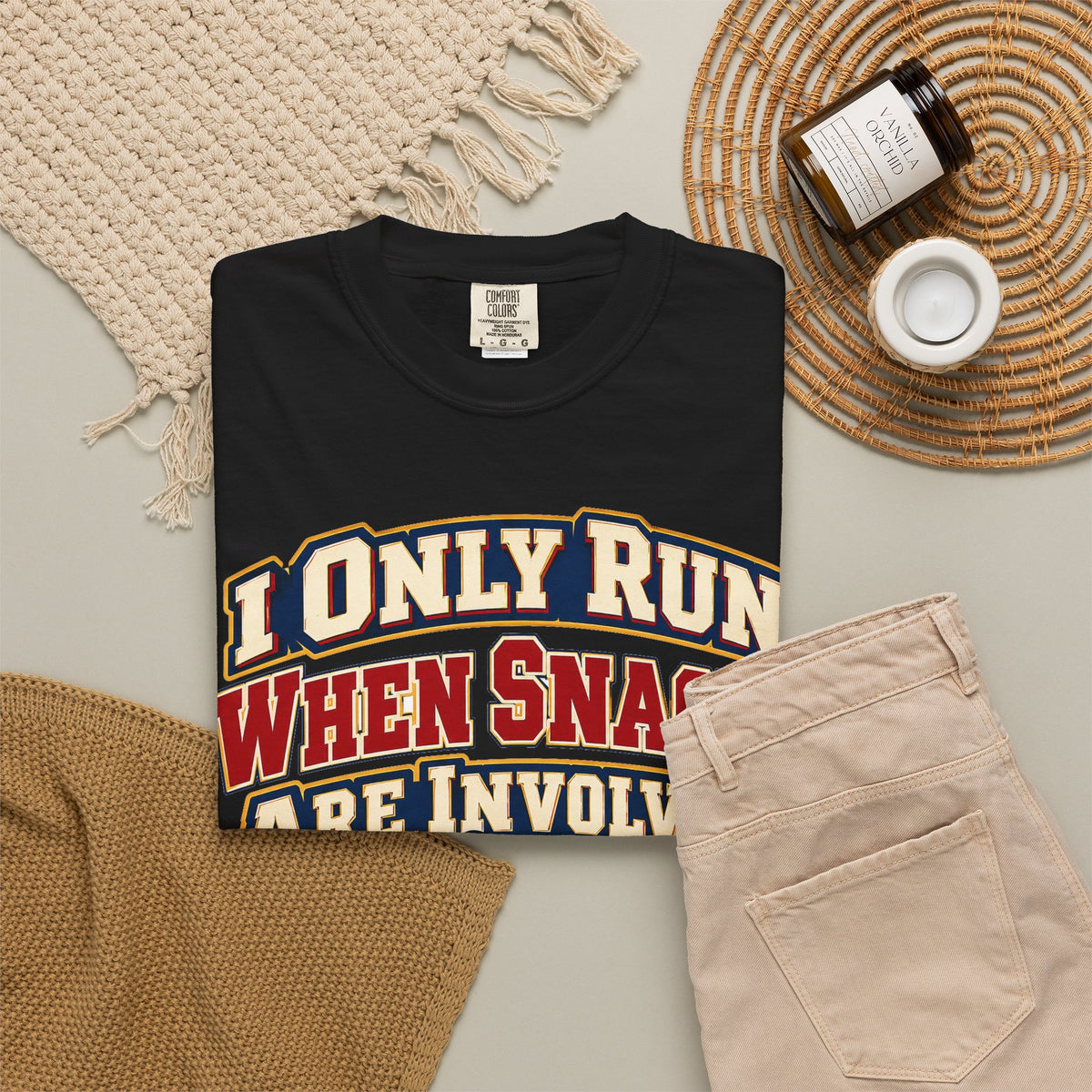 Funny Gym Shirt I Only Run When Snacks Are Involved Corgi Shirt, Funny Running Gift