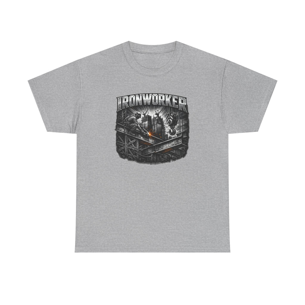 Ironworker Shirt, Steel Worker Graphic Tee, Construction Crew Gift
