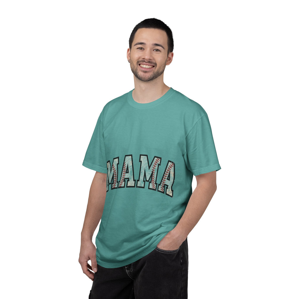 Baseball Mama Cream Shirt, Vintage Stitch Varsity Tee, Baseball Mom Shirt, Little League Gift