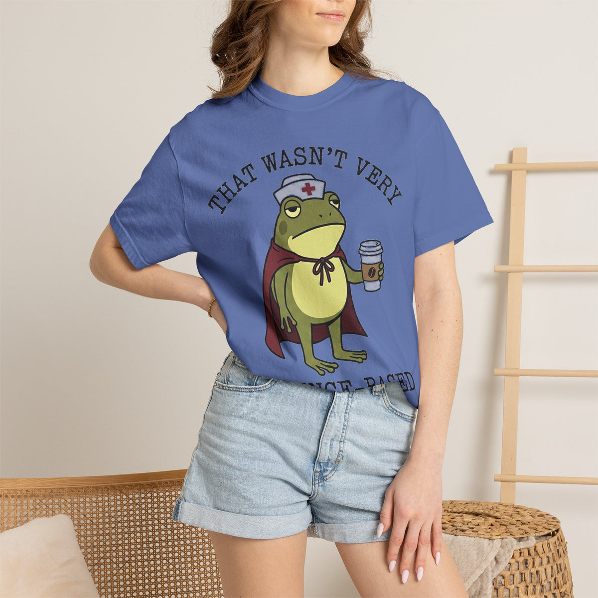 That Wasn't Very Evidence-Based Of You Shirt, Funny Nurse Frog Tee, Sarcastic Nursing Student Shirt, RN Gift