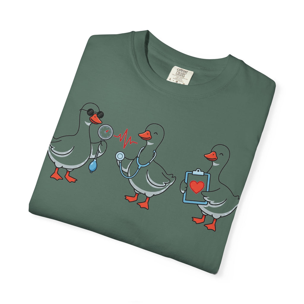 Silly Goose Nurse Squad Shirt, Funny Nurse Geese Tee, Stethoscope Goose Shirt, Nurse Team Gift