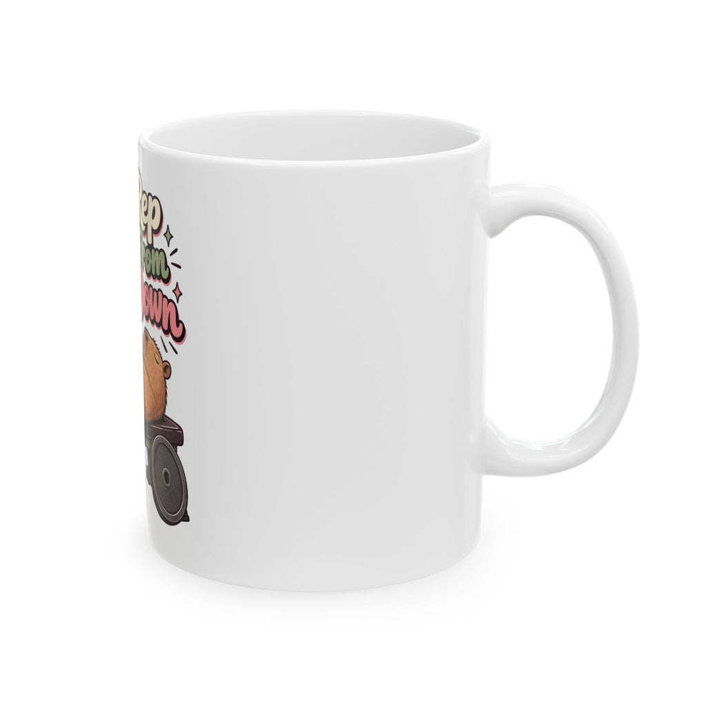 One Rep Away From Lying Down Mug, Funny Gym Lover Gift for Him Her, Workout Christmas Gift, Coffee Mug 11oz 15oz