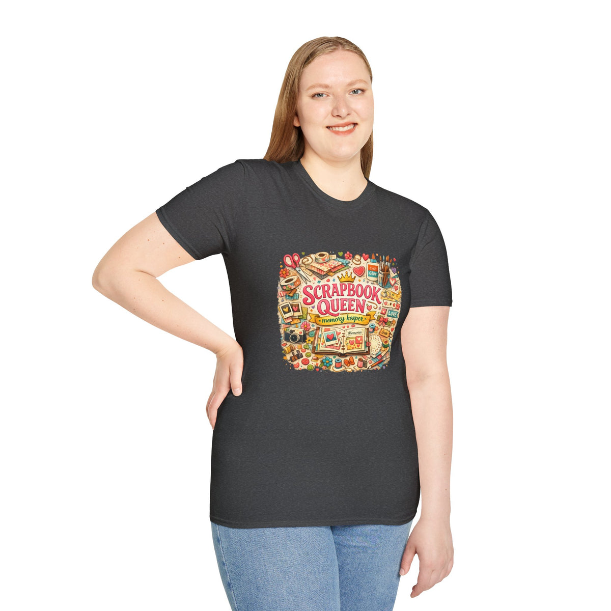 Scrapbook Queen T-Shirt — Crafting Lover Graphic Tee