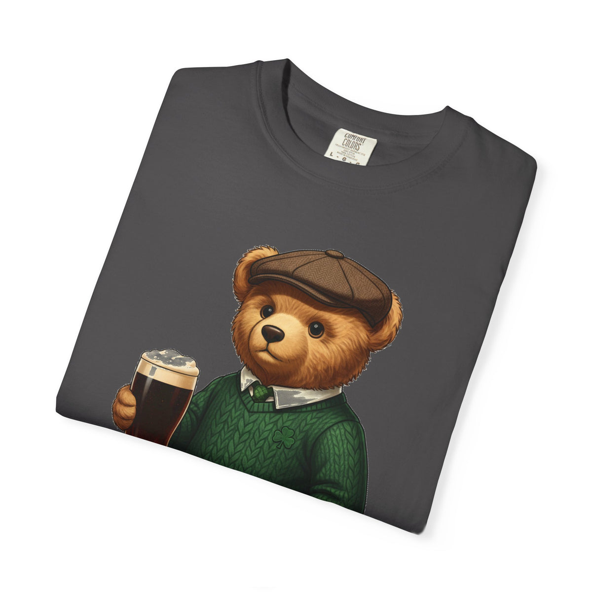 Irish Teddy Bear Pint Shirt, Shamrock Sweater Bear Tee, St Patricks Day Pub Shirt, Irish Gift