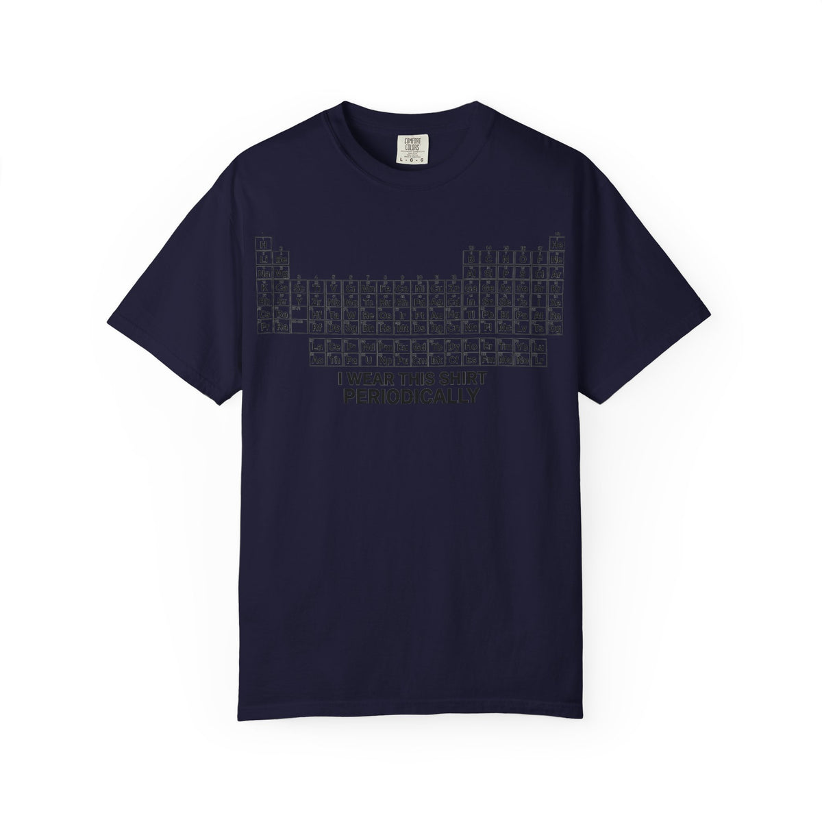 I Wear This Shirt Periodically Shirt, Funny Periodic Table Chemistry Tee, Science Teacher Shirt, Nerd Gift
