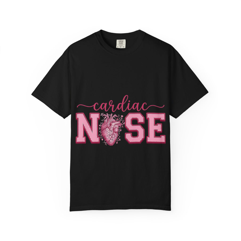 Cardiac Nurse Anatomical Heart Shirt, Pink Varsity Cardiology Tee, Cardiac RN Shirt, Nurse Gift