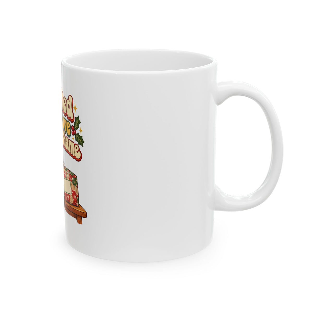 Regifted With Love And Zero Shame Mug, Funny Coworker Christmas Gift, Secret Santa Stocking Stuffer, 11oz 15oz Coffee Mug