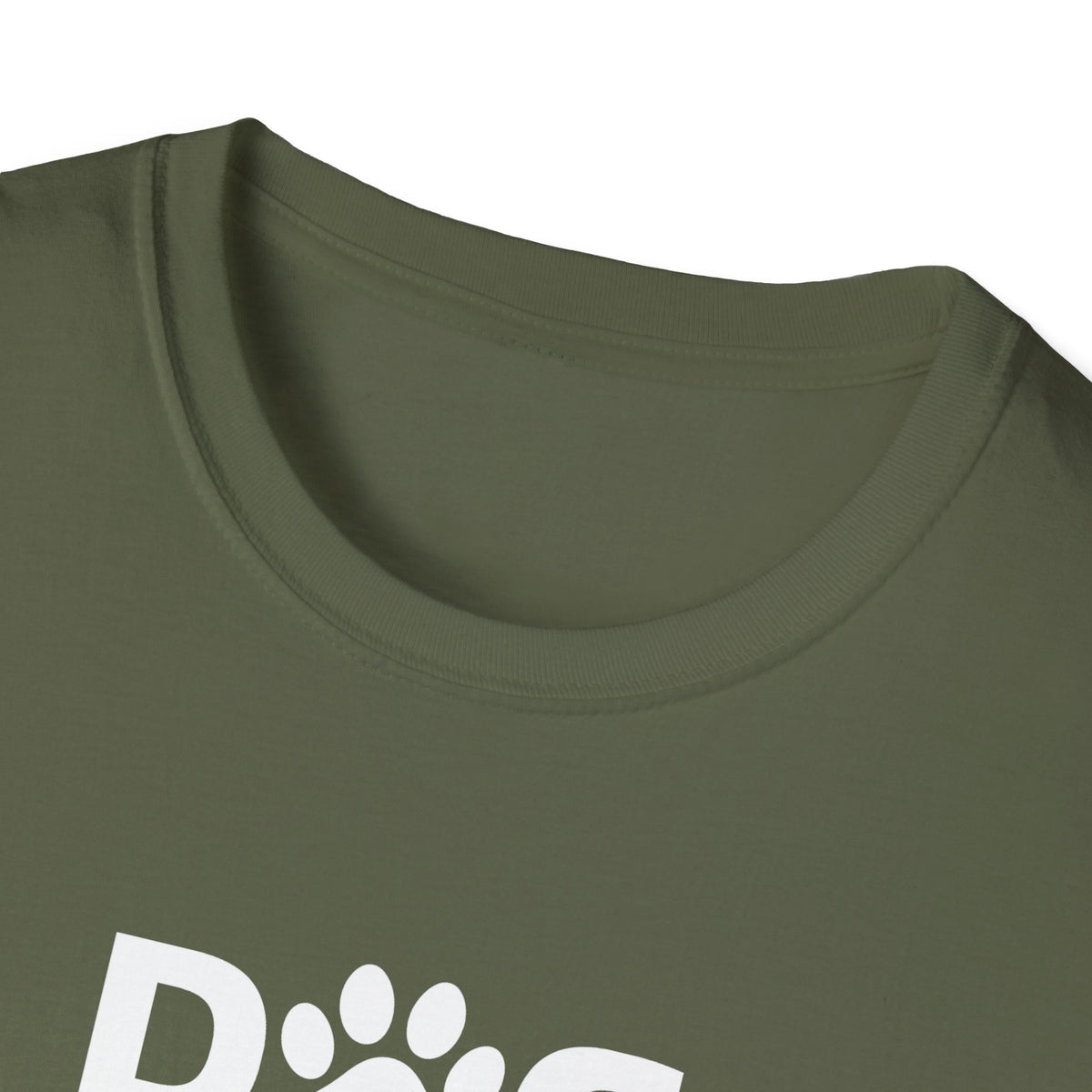 Dog Dad T-Shirt — Paw Print Graphic Tee for Pet Owners