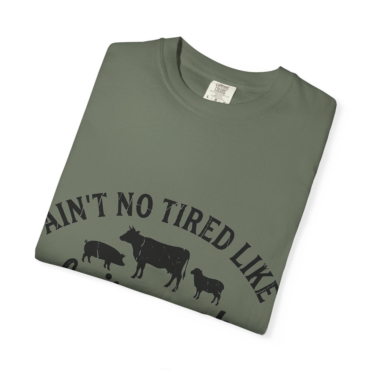 Ain't No Tired Like Fair Week Tired Shirt, Funny Livestock Show Tee, County Fair Mom Shirt, 4H Gift