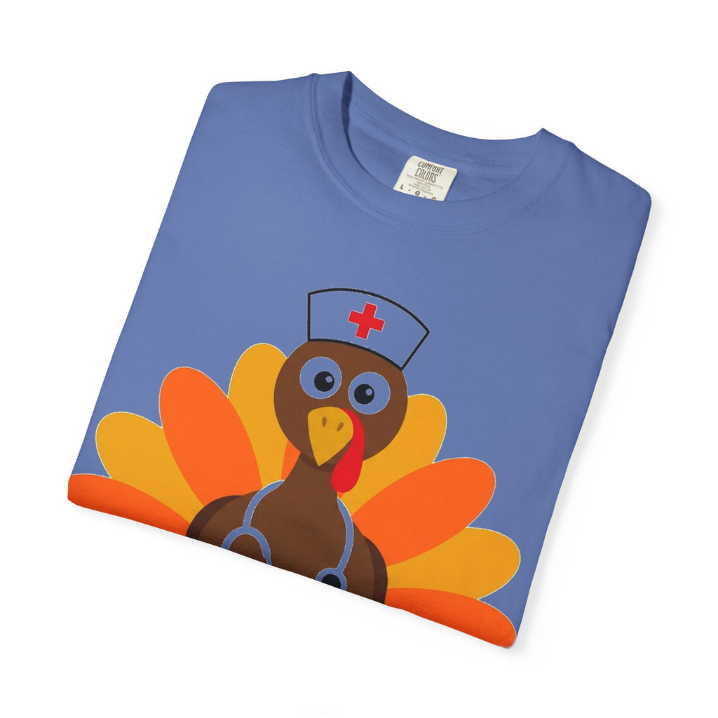 Nurse Turkey Shirt, Funny Thanksgiving Nurse Tee, Stethoscope Turkey Shirt, RN Holiday Gift