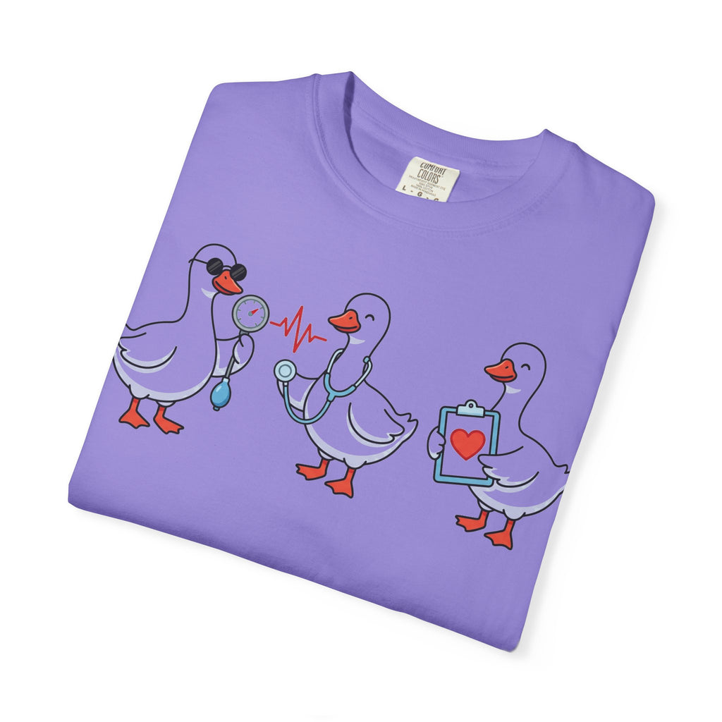 Silly Goose Nurse Squad Shirt, Funny Nurse Geese Tee, Stethoscope Goose Shirt, Nurse Team Gift