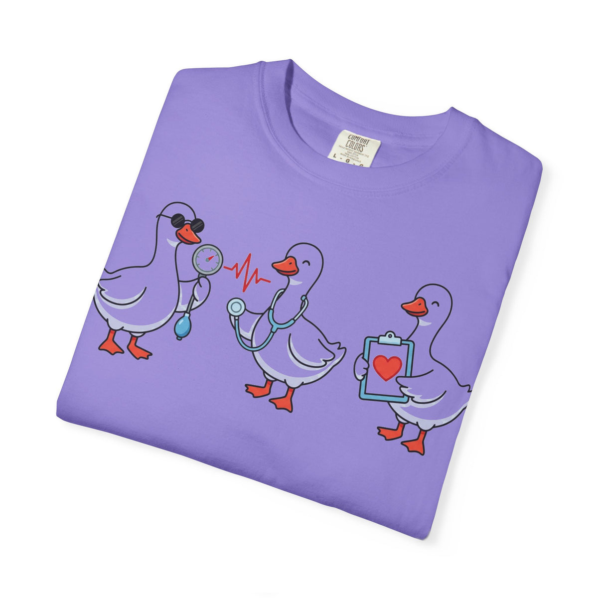 Silly Goose Nurse Squad Shirt, Funny Nurse Geese Tee, Stethoscope Goose Shirt, Nurse Team Gift