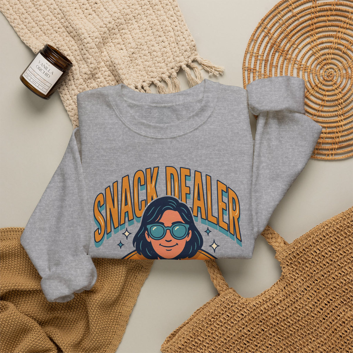 Funny Mom Sweatshirt Snack Dealer | Funny Mom Sweatshirt | Sarcastic Quote Sweatshirt | Gift