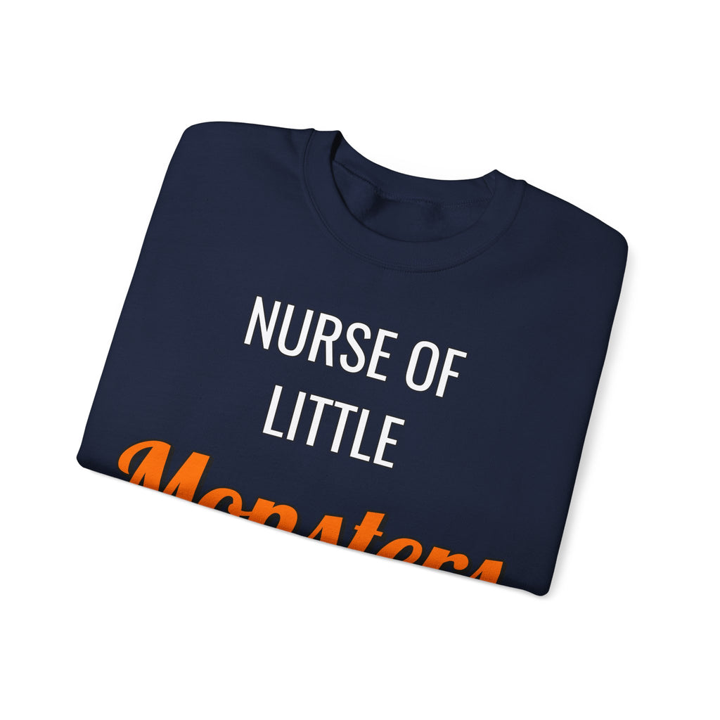 Nurse Of Little Monsters Sweatshirt | Nurse Halloween Sweatshirt | Spooky Nurse Sweatshirt | Healthcare Worker Gift | Halloween 2026