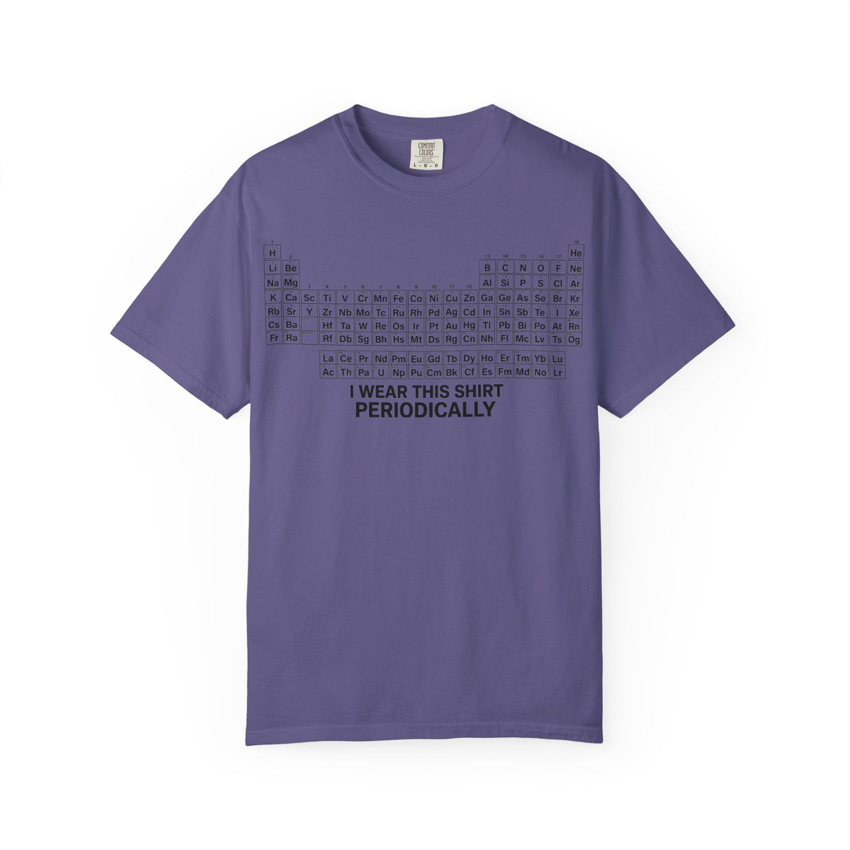 I Wear This Shirt Periodically Shirt, Funny Periodic Table Chemistry Tee, Science Teacher Shirt, Nerd Gift