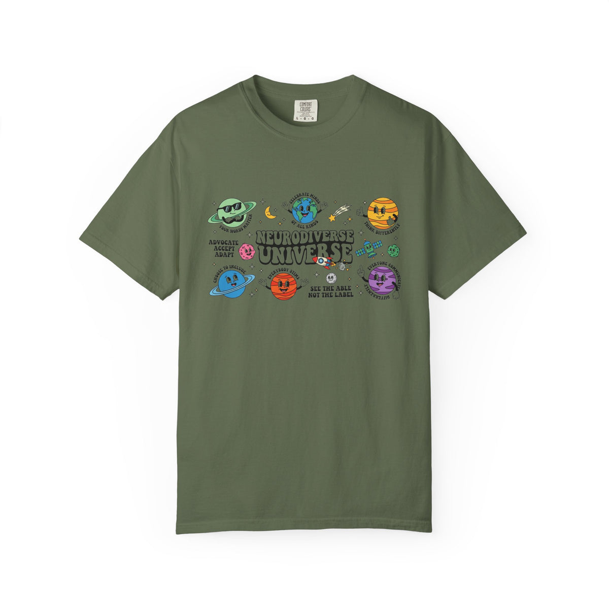 Neurodiverse Universe Shirt, Celebrate Minds Of All Kinds Tee, Autism Acceptance Shirt, SPED Teacher Gift