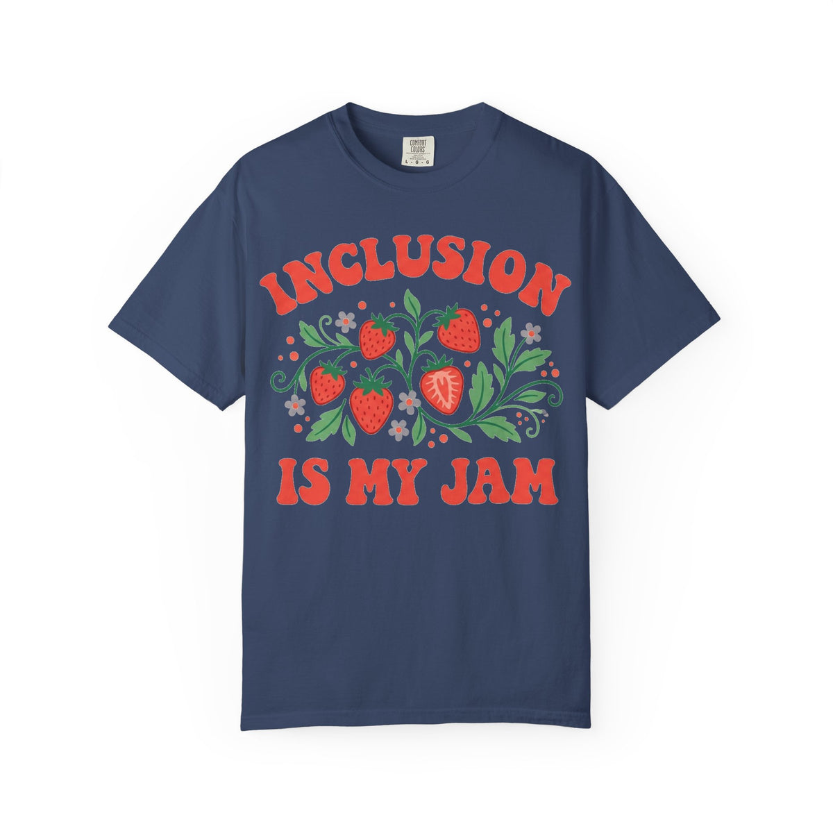 Inclusion Is My Jam Shirt, Strawberry SPED Teacher Tee, Retro Inclusion Shirt, Special Education Gift