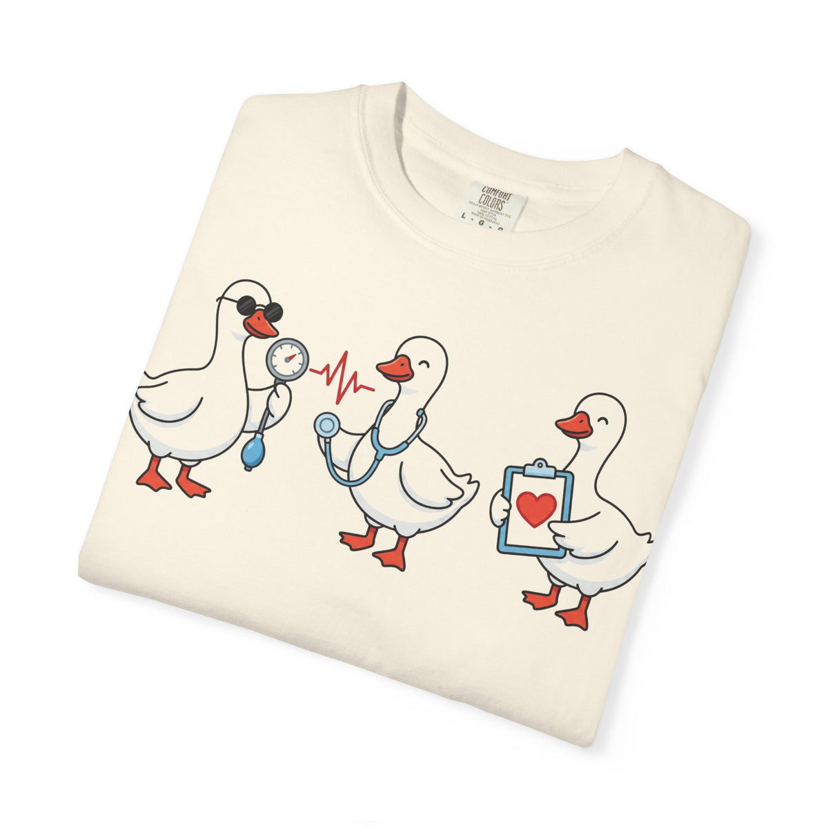 Silly Goose Nurse Squad Shirt, Funny Nurse Geese Tee, Stethoscope Goose Shirt, Nurse Team Gift