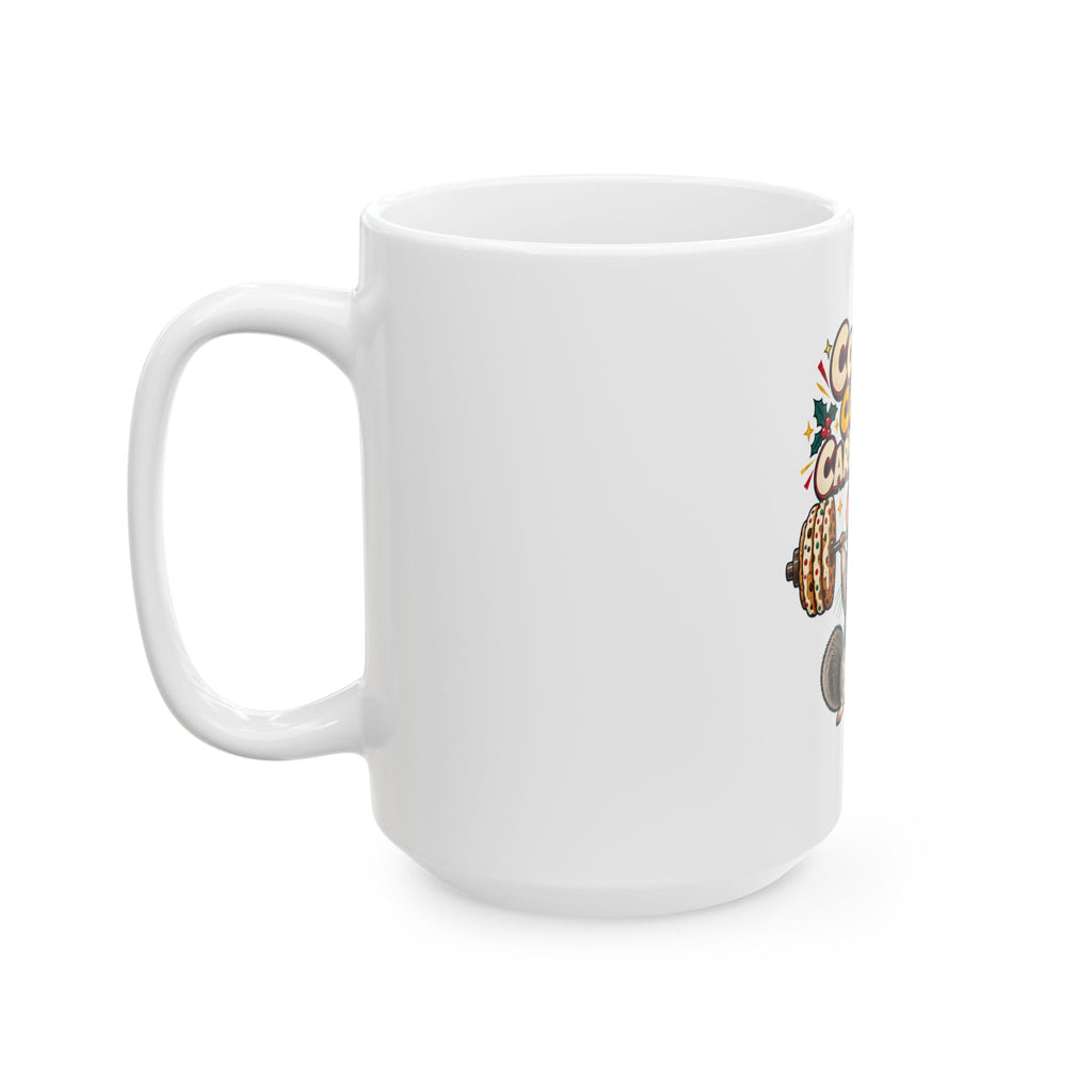 Cookies Count As Carb Loading Mug, Funny Gym Lover Christmas Gift, Secret Santa Stocking Stuffer, 11oz 15oz Coffee Mug