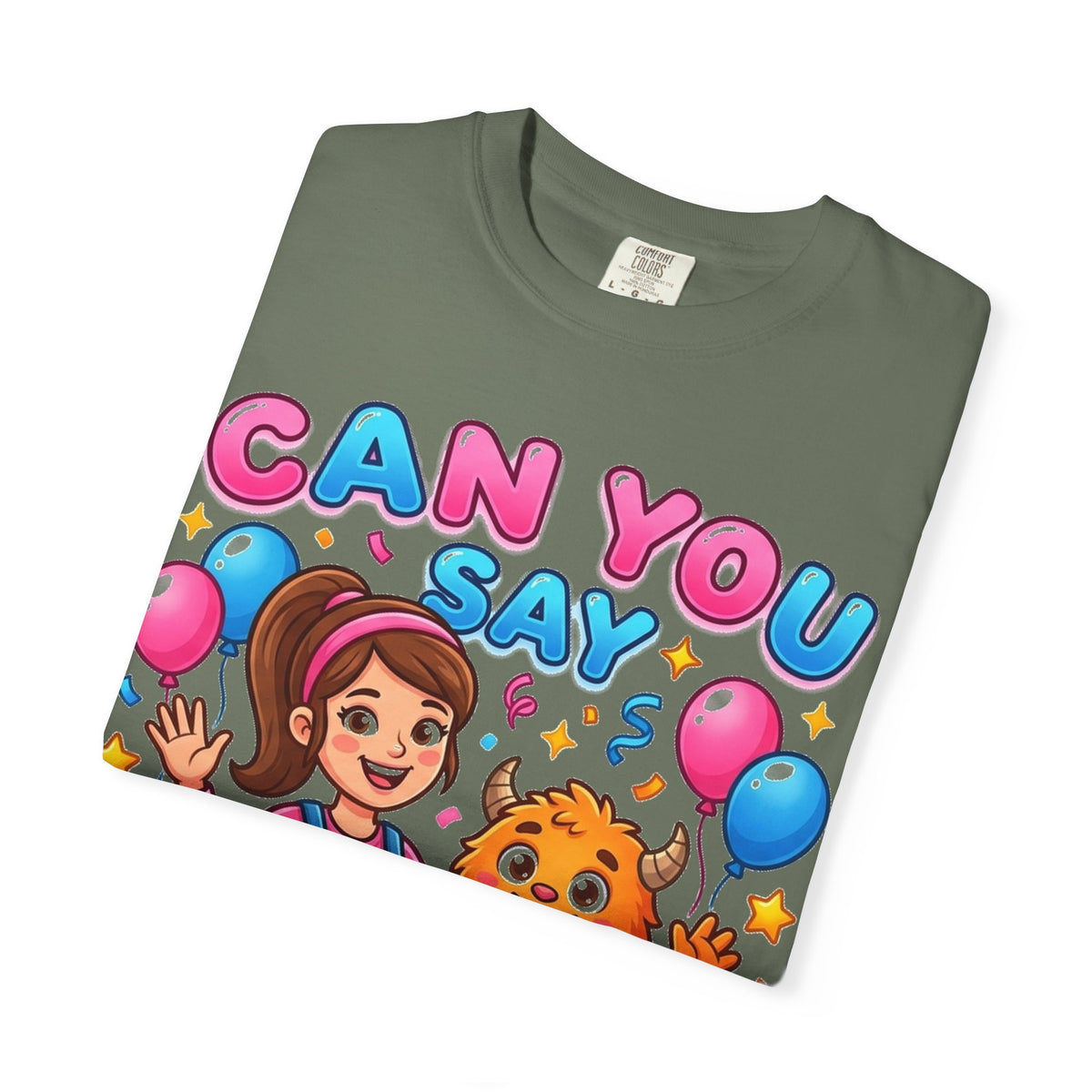 Can You Say Mama Shirt, Funny First Word Tee, Cute Monster Birthday Shirt, New Mom Gift