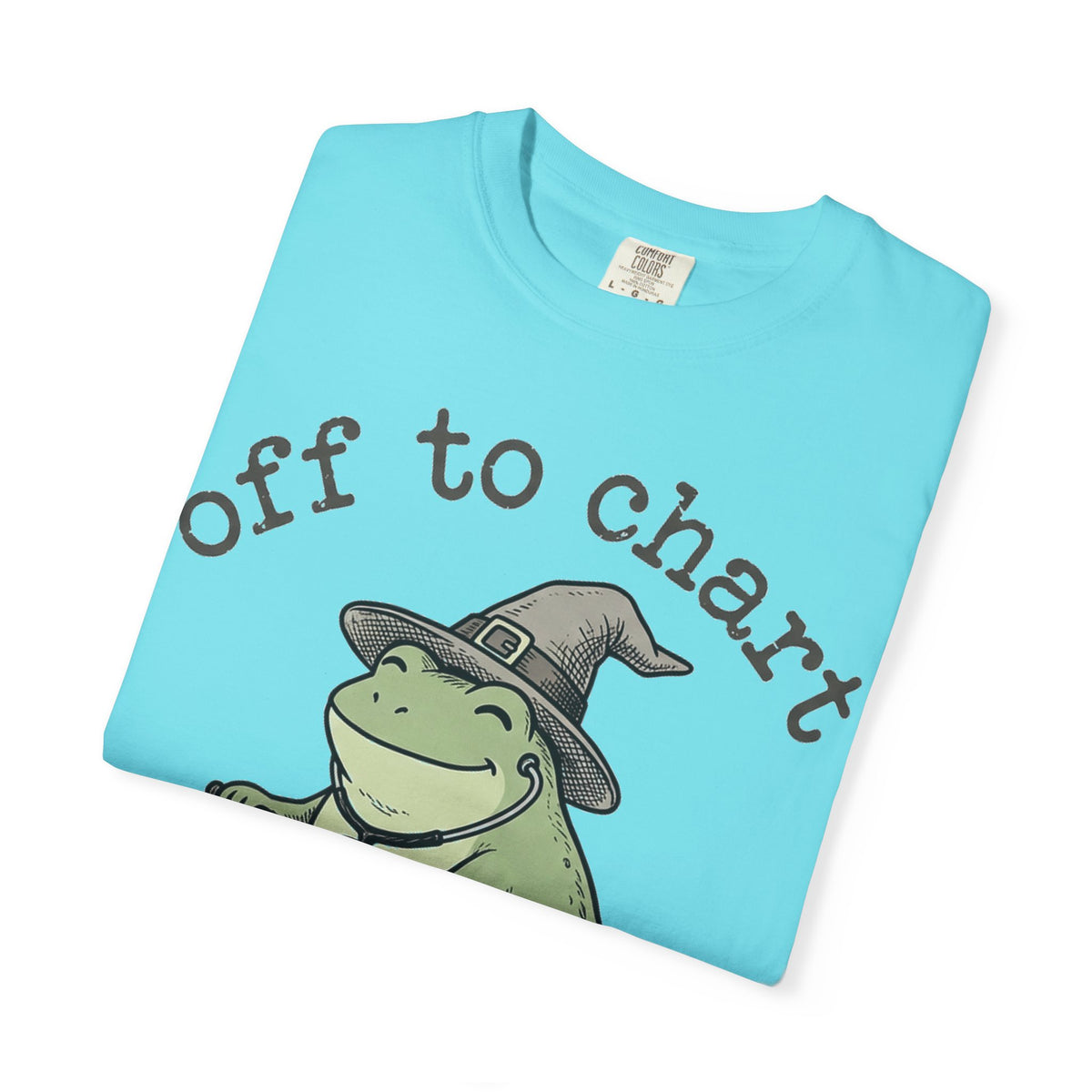 Off To Chart Shirt, Funny Witch Frog Nurse Tee, Charting Nurse Scooter Shirt, RN Gift