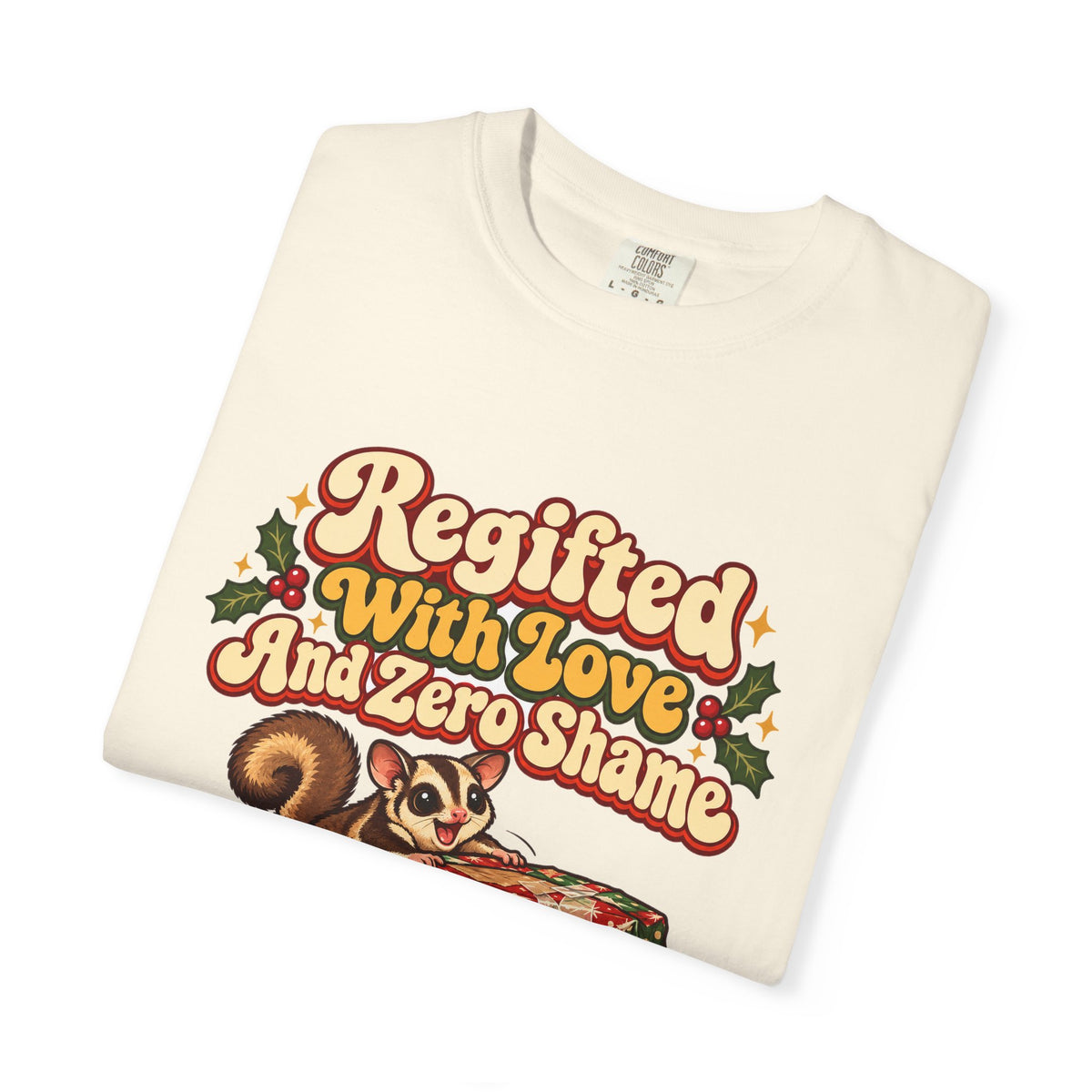 Funny White Elephant Shirt Regifted With Love And Zero Shame Shirt, Funny Holiday Gift Shirt, Christmas Gift Idea