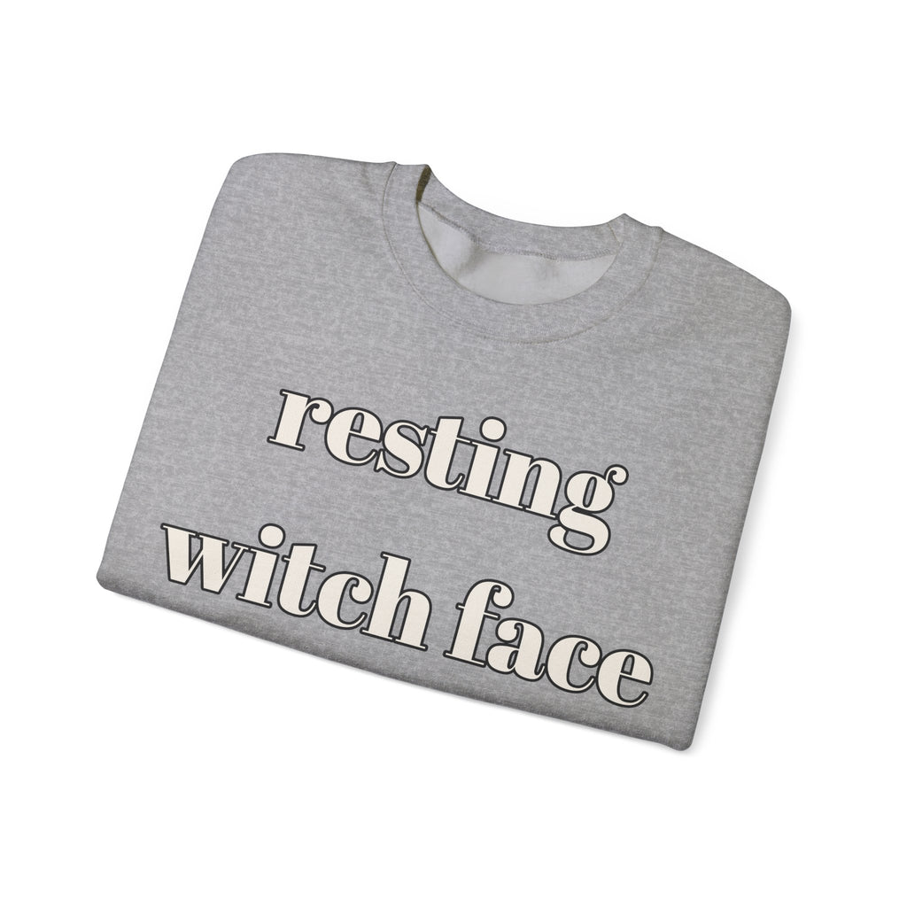 Resting Witch Face Sweatshirt | Funny Halloween Sweatshirt | Spooky Season Sweatshirt | Sarcastic Halloween Gift | Halloween 2026