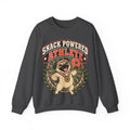 funny gym Sweatshirt Snack Powered Athlete Sweatshirt, Funny Workout Graphic Sweatshirt,