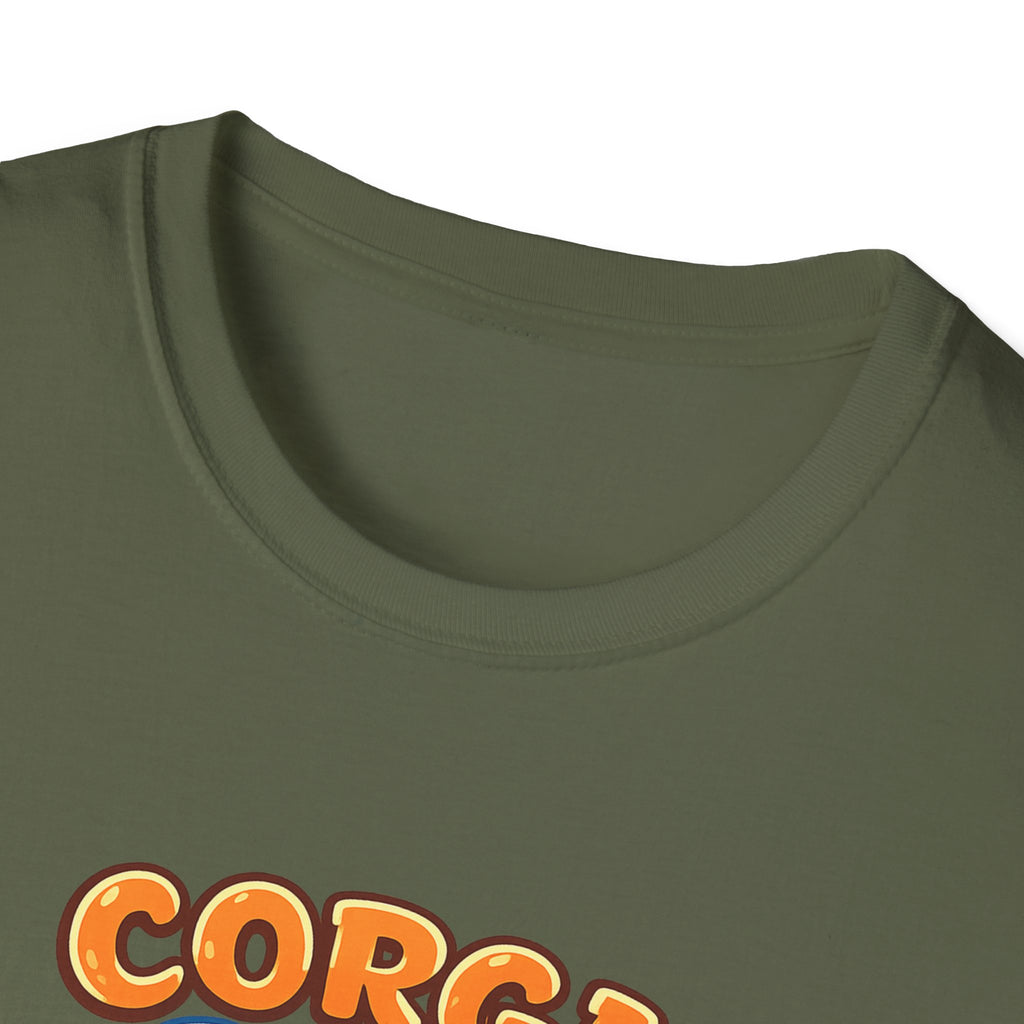 Corgi Butt T-Shirt — Cute Corgi Rear Graphic Tee for Dog Lovers
