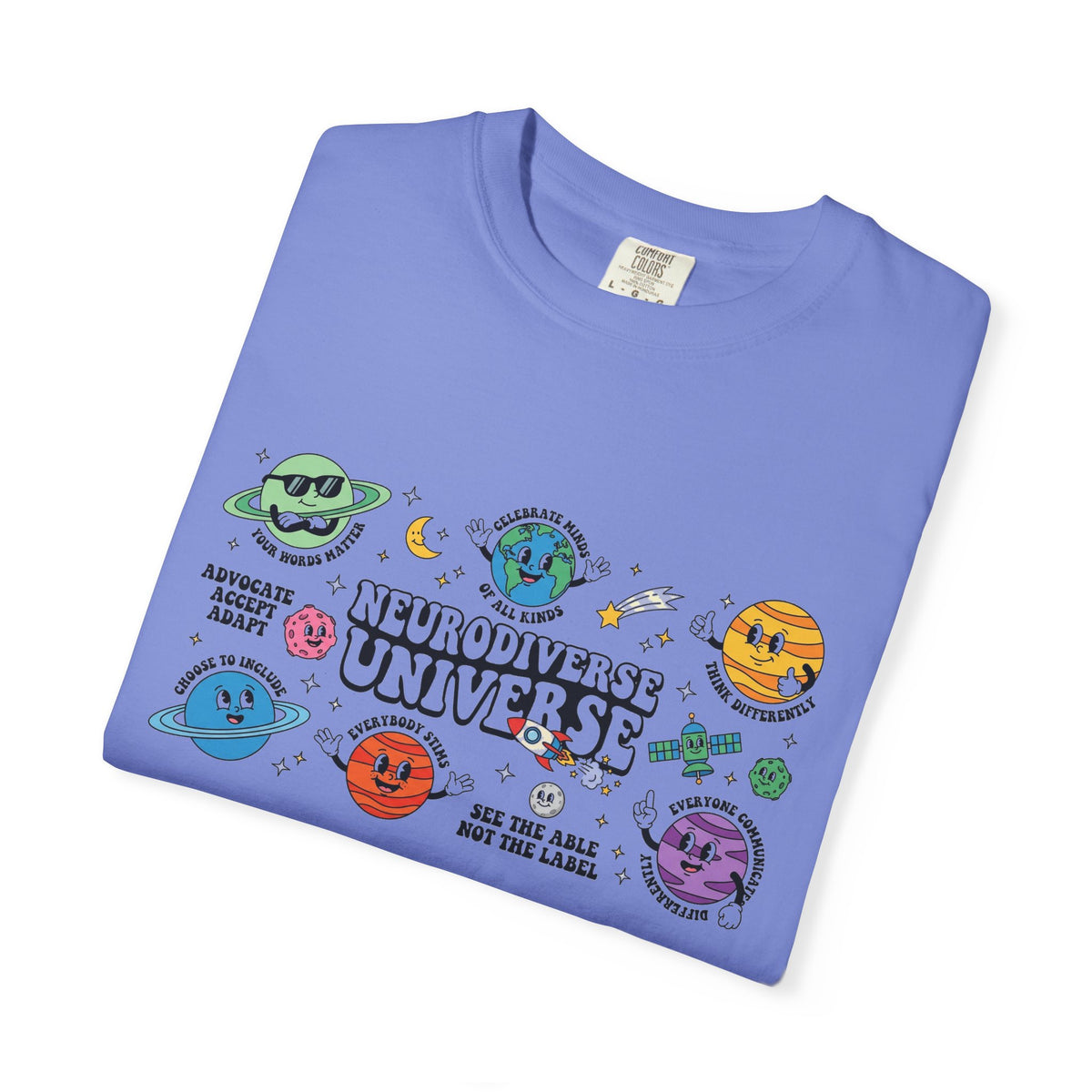 Neurodiverse Universe Shirt, Celebrate Minds Of All Kinds Tee, Autism Acceptance Shirt, SPED Teacher Gift