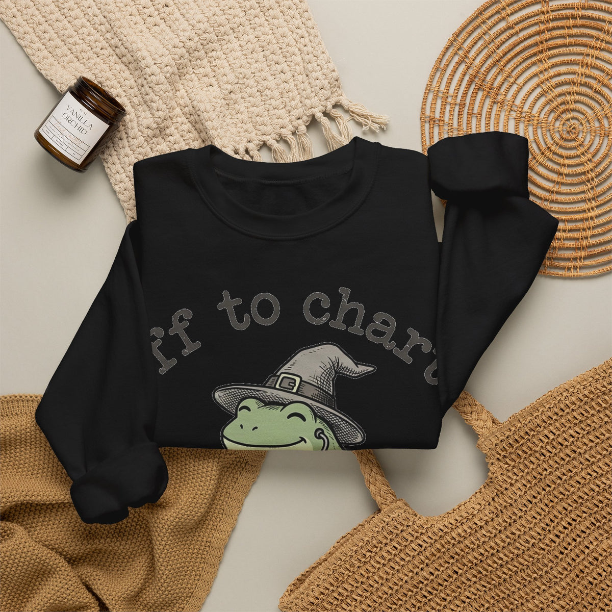 Off To Chart Frog Nurse Sweatshirt, Witch Hat Frog on Scooter Sweatshirt, Funny Halloween Nurse Sweatshirt, Spooky Nursing Student Gift, RN