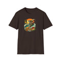 Adventure Awaits Shirt, Retro Dinosaur Outdoor Tee, Explorer Gift