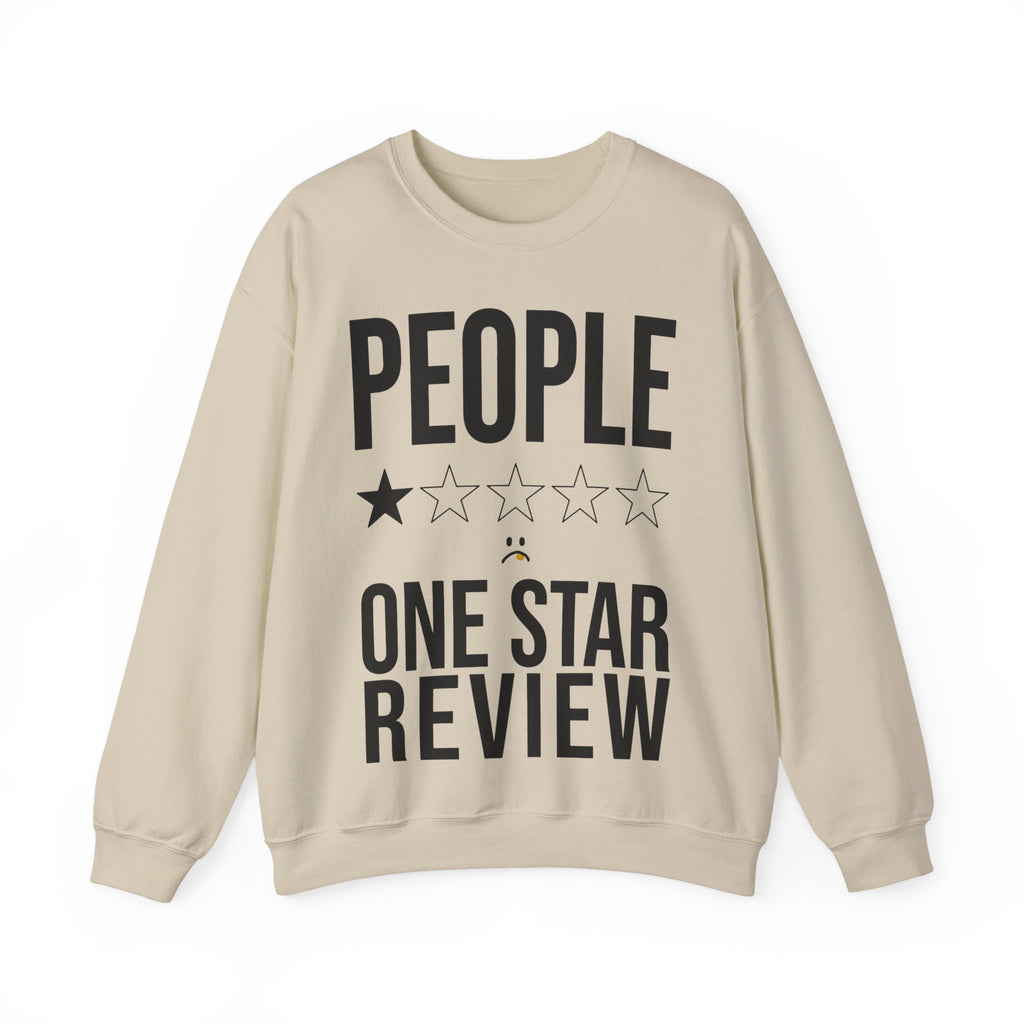 Introvert Sweatshirts For Men People One Star Review | Funny Introvert Sweatshirt | Sarcastic Quote Sweatshirt | Gift